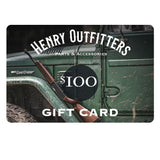 Henry Outfitters Gift Card