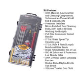 Henry Cleaning Kits (.17-.45 cal Rifle and .410 bore-12ga Shotgun)
