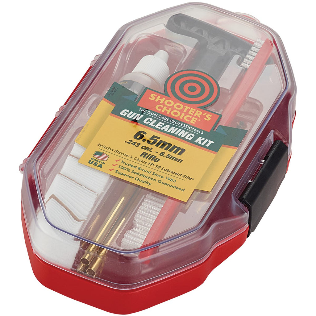 Rifle Cleaning Kit for .243 and 6.5 Caliber