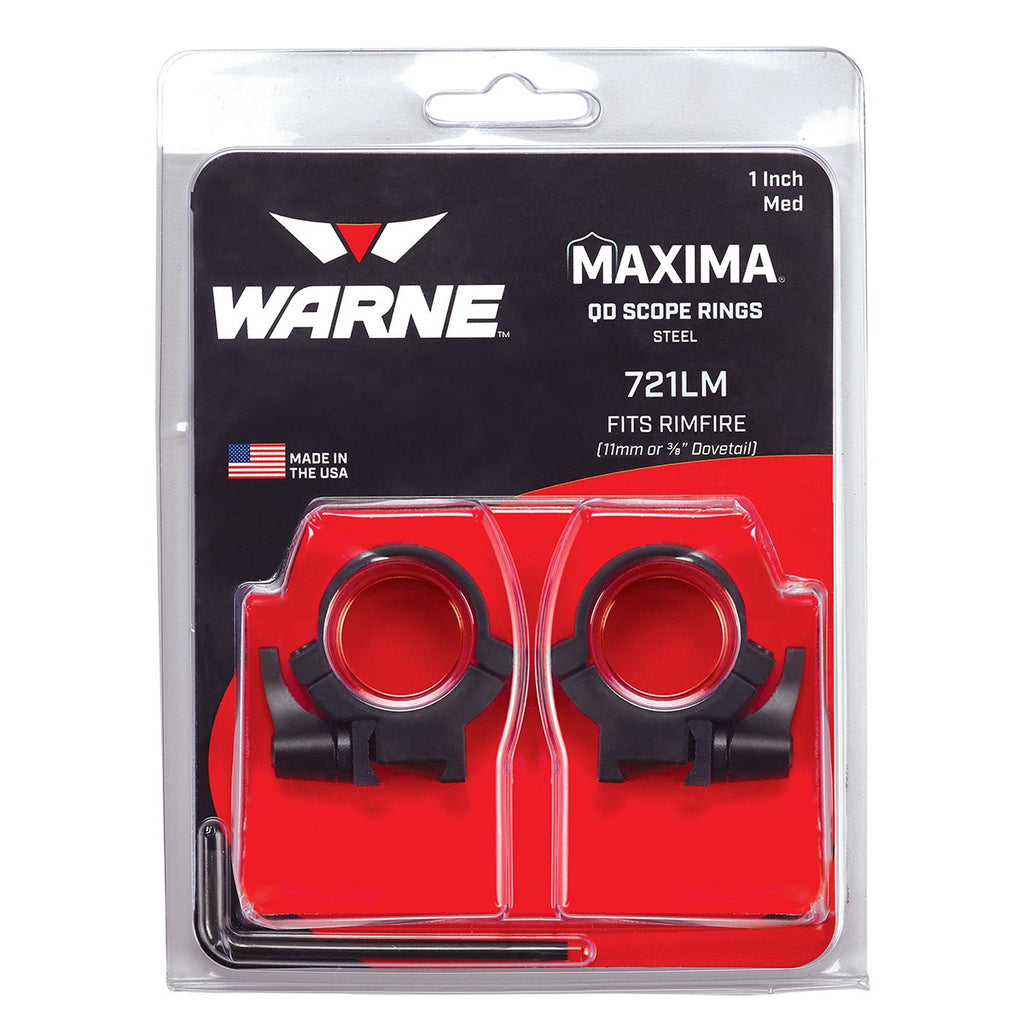 1" Medium Rimfire Rings