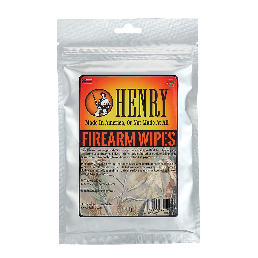 Henry Firearm Oil Wipes