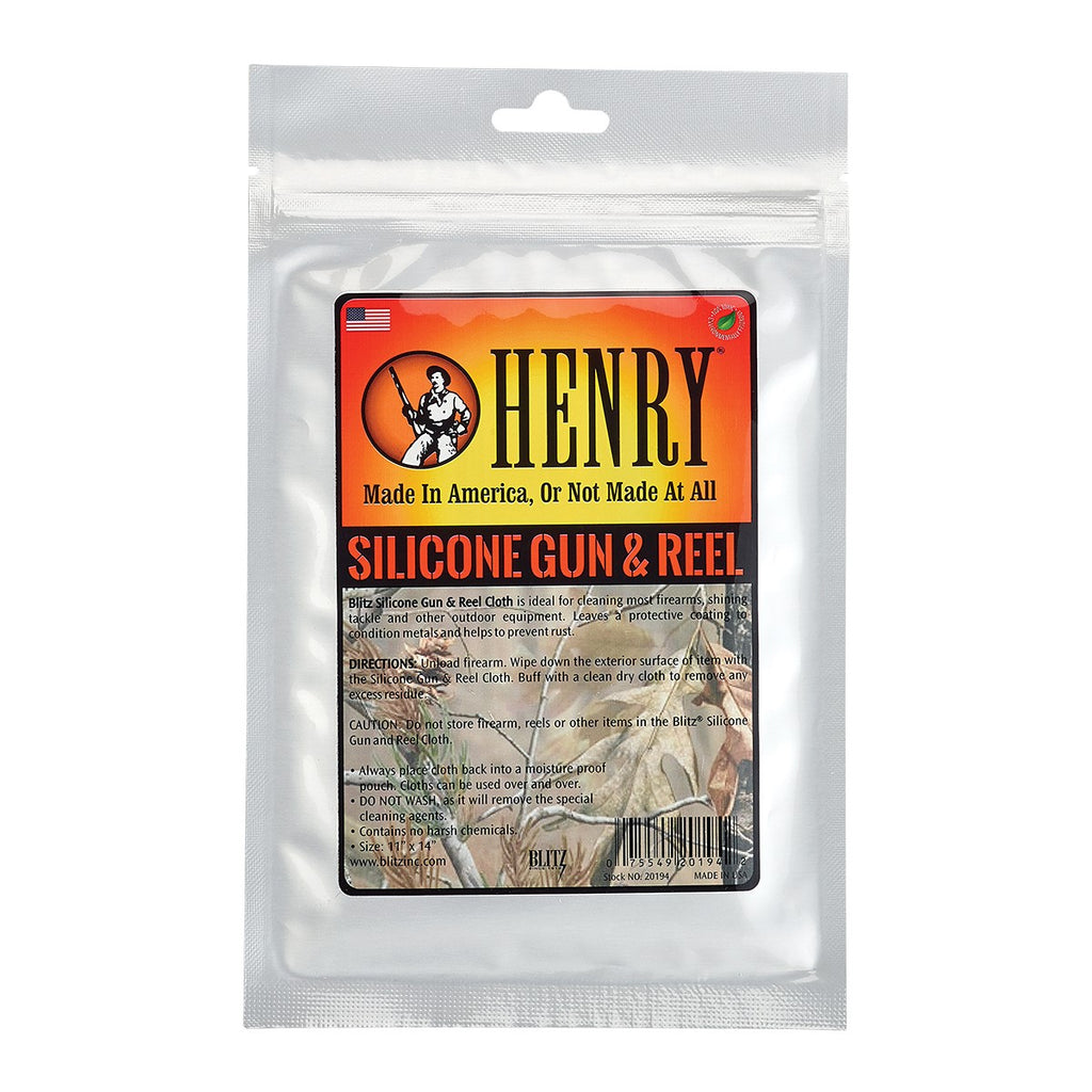Henry Silicone Gun and Reel Cloth