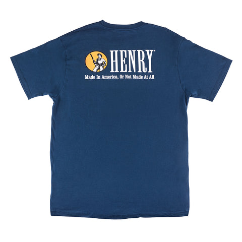 Henry Merch Henry Logo Navy Pocket T-Shirt – Henry Outfitters