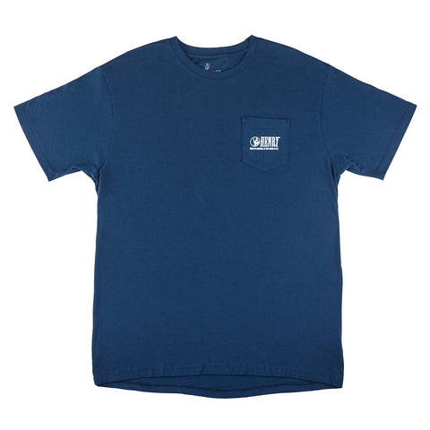 Henry Rifles Apparel Henry Logo Navy Pocket T-Shirt – Henry Outfitters