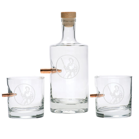 Henry Decanter And Rocks Glass (2) Set
