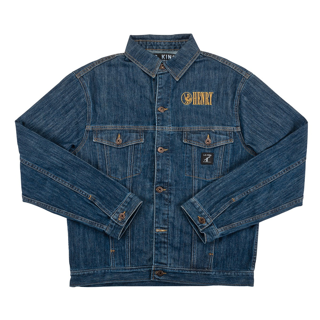 Henry Washed Denim Western Jacket Henry Outfitters