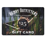 Henry Outfitters Gift Card