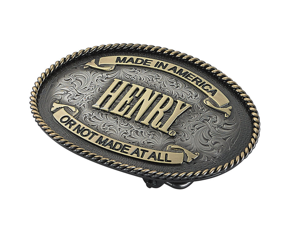 Henry Golden Boy Belt Buckle